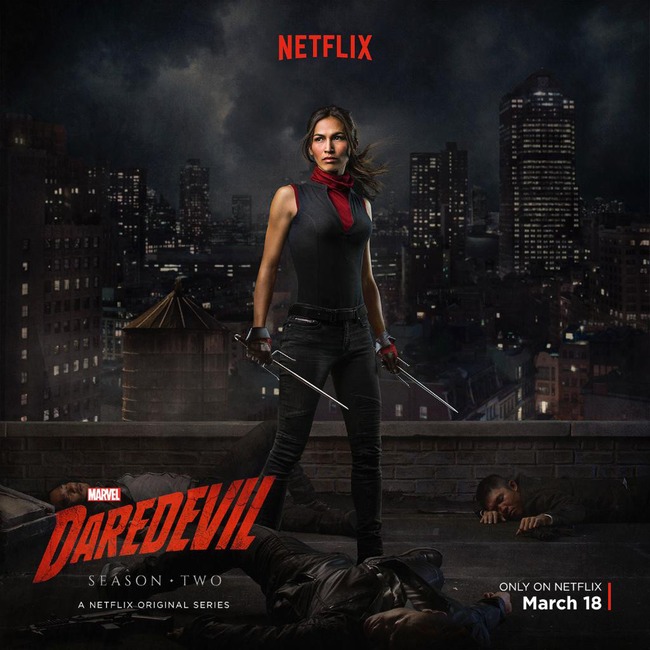 Daredevil, Elektra, Punisher